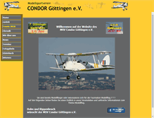 Tablet Screenshot of msv-condor.de